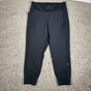 REI Co-op Pants Womens XL Black High Rise Stretch Pocket Activewear Yoga